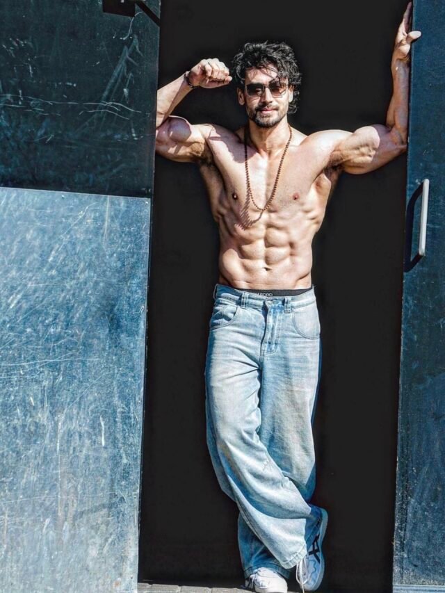 Tiger Shroff shared some new shirtless smokin photos from his recently released music album video shoot