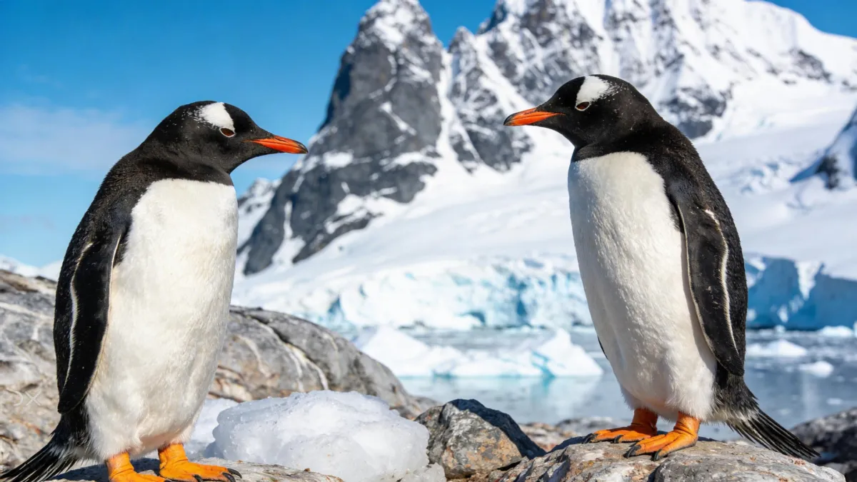 Scientists discover new penguin species; first new one found in over 100 years.